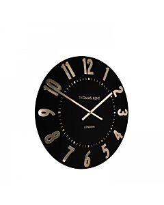 Thomas Kent Mulberry Noir Small Wall Clock - 12"